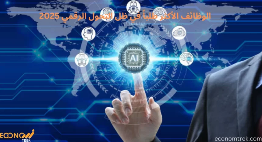 الوظائف الأكثر طلباً في ظل التحول الرقمي 2025