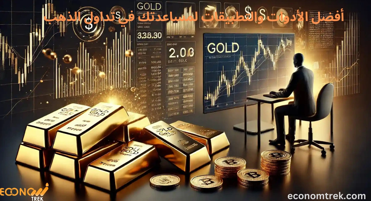 الأدوات والتطبيقات لتداول الذهب